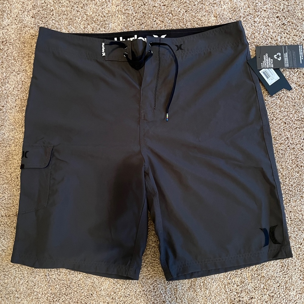 Men’s Hurley board shorts.